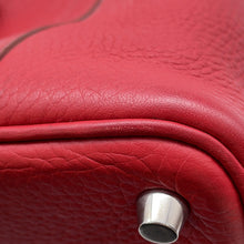 Load image into Gallery viewer, HERMES Picotin Lock Ruby Taurillon Clemence Size PM
