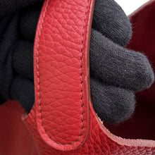 Load image into Gallery viewer, HERMES Picotin Lock Ruby Taurillon Clemence Size PM
