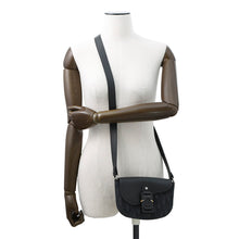 Load image into Gallery viewer, Dior Oblique Saddle Shoulder Black2ADCA435YKS Canvas Calf Leather Size Mini
