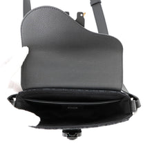 Load image into Gallery viewer, Dior Oblique Saddle Shoulder Black2ADCA435YKS Canvas Calf Leather Size Mini
