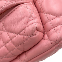 将图像加载到图库查看器中，Dior Cannage Backpack PinkM9222UNGF Leather Size Mini

