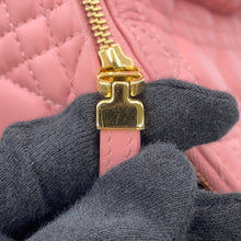 将图像加载到图库查看器中，Dior Cannage Backpack PinkM9222UNGF Leather Size Mini
