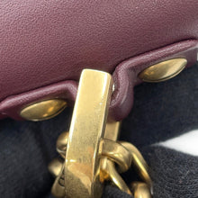 将图像加载到图库查看器中，Dior J&#39;ADIOR ChainShoulder Bordeaux Leather
