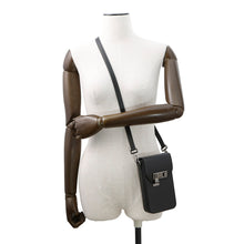Load image into Gallery viewer, Dior Dior Padlock Vertical Pouch Black2LXCA345UCL Leather
