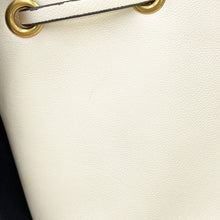 Load image into Gallery viewer, Valentino Garavani V Logo Bucket Bag Shoulder Bag Ivory3W2P0T83HPF Leather

