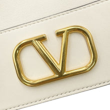 Load image into Gallery viewer, Valentino Garavani V Logo Bucket Bag Shoulder Bag Ivory3W2P0T83HPF Leather
