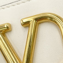 Load image into Gallery viewer, Valentino Garavani V Logo Bucket Bag Shoulder Bag Ivory3W2P0T83HPF Leather
