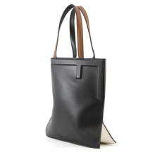 将图像加载到图库查看器中，FENDI Flip Medium Tote Brown/Black8BH419 Leather Size Medium
