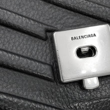 Load image into Gallery viewer, BALENCIAGA Calf Wrap Shoulder Bag Black679465 Leather

