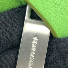 将图像加载到图库查看器中，Ferragamo Clutch Bag Light Green241390 Leather
