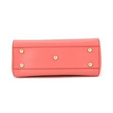 将图像加载到图库查看器中，Ferragamo Gancini 2WAYBag salmon pink21E428 Leather
