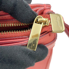 将图像加载到图库查看器中，Ferragamo Gancini 2WAYBag salmon pink21E428 Leather
