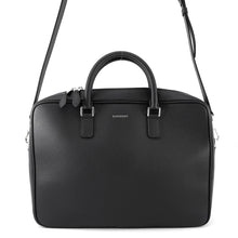 将图像加载到图库查看器中，BURBERRY Briefcase Dark Navy8094243 Leather
