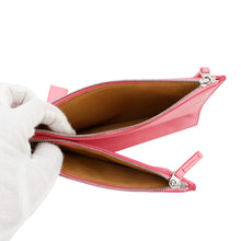 Load image into Gallery viewer, Bottega Veneta ★MAXI INTRECCIATO Small Double Pouch Pink574049 Leather Size Small
