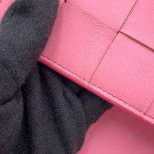 将图像加载到图库查看器中，Bottega Veneta Maxi INTRECCIATO Small Double Pouch Pink574049 Leather Size Small
