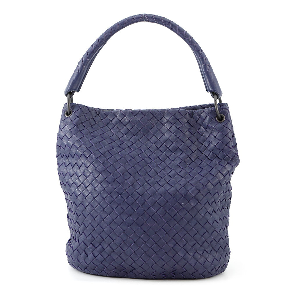 Bottega Veneta INTRECCIATO One Shoulder Bag Purple255690 Leather