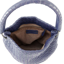 将图像加载到图库查看器中，Bottega Veneta INTRECCIATO One Shoulder Bag Purple255690 Leather
