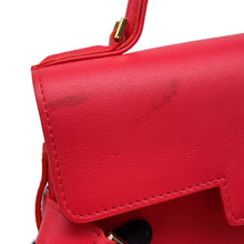 将图像加载到图库查看器中，Delvaux Tempate Red Leather Size MM
