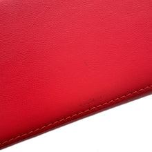 将图像加载到图库查看器中，Delvaux Tempate Red Leather Size MM
