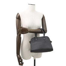 将图像加载到图库查看器中，The Row Margaux 10 2-Way Bag Black Leather
