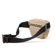 将图像加载到图库查看器中，BURBERRY TBMonogram Waist Bag Beige/Black8011615 Nylon
