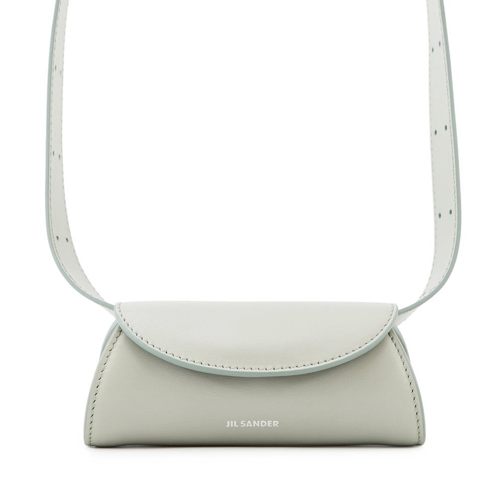 JIL SANDER ★Cannolo belt bag seafoamJ07WD0058 Leather Size micro
