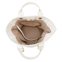 将图像加载到图库查看器中，CHANEL Deauville Line 2WAYBag WhiteAS3351 Leather Size MM
