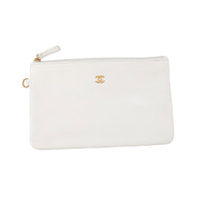 将图像加载到图库查看器中，CHANEL Deauville Line 2WAYBag WhiteAS3351 Leather Size MM
