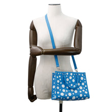 Load image into Gallery viewer, LOUIS VUITTON Onthego LVxYKCollaboration Blue/WhiteM46424 Monogram Empreinte Leather Infinity Dot Size PM
