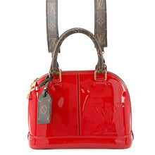 将图像加载到图库查看器中，LOUIS VUITTON ★Alma scarletM52498 Monogram Vernis Leather Size BB
