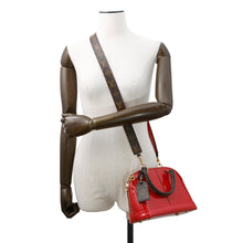 将图像加载到图库查看器中，LOUIS VUITTON Alma scarletM52498 Monogram Vernis Leather Size BB
