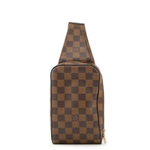 将图像加载到图库查看器中，LOUIS VUITTON Geronimos BrownN51994 Damier Ebene Canvas
