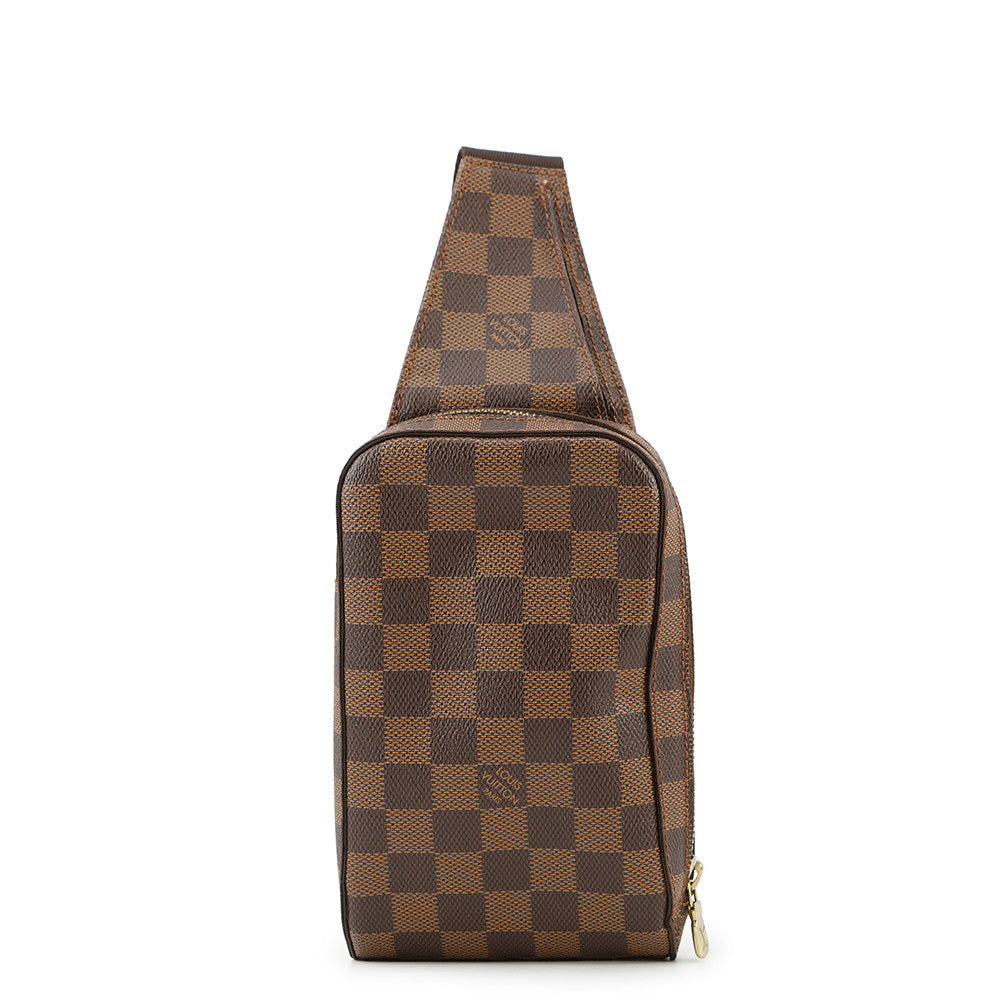 LOUIS VUITTON ★Geronimos BrownN51994 Damier Ebene Canvas