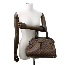 将图像加载到图库查看器中，LOUIS VUITTON Trevi RedN51997 Damier Ebene Canvas Size PM
