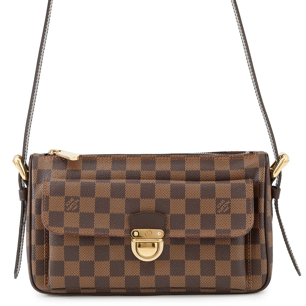 LOUIS VUITTON Ravello RedN60006 Damier Ebene Canvas Size GM