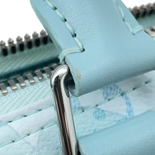 将图像加载到图库查看器中，LOUIS VUITTON Keepall Bandouliere Light BlueM22527 Monogram Aqua Garden Size 25
