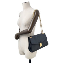将图像加载到图库查看器中，LOUIS VUITTON Saint Germain NoirM48931 Monogram Empreinte Leather Size PM
