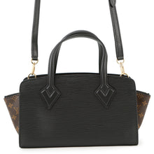 将图像加载到图库查看器中，LOUIS VUITTON Varenne EW NoirM11791 Epi Leather Monogram
