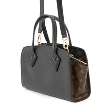 将图像加载到图库查看器中，LOUIS VUITTON Varenne EW NoirM11791 Epi Leather Monogram
