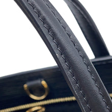 将图像加载到图库查看器中，LOUIS VUITTON Varenne EW NoirM11791 Epi Leather Monogram
