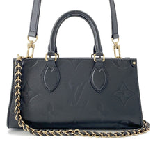 将图像加载到图库查看器中，LOUIS VUITTON Onthego EW NoirM23640 Monogram Empreinte Leather
