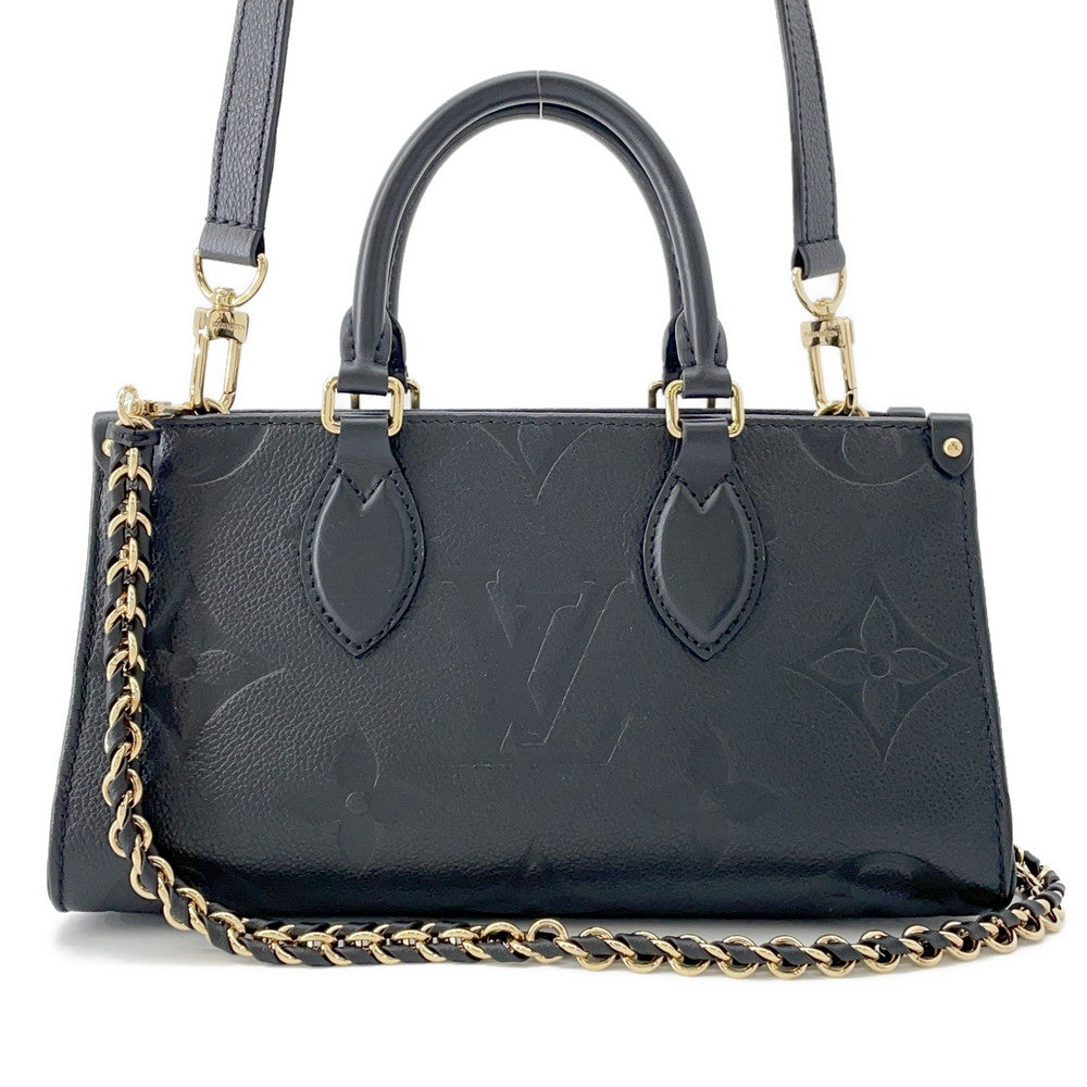 LOUIS VUITTON Onthego EW NoirM23640 Monogram Empreinte Leather