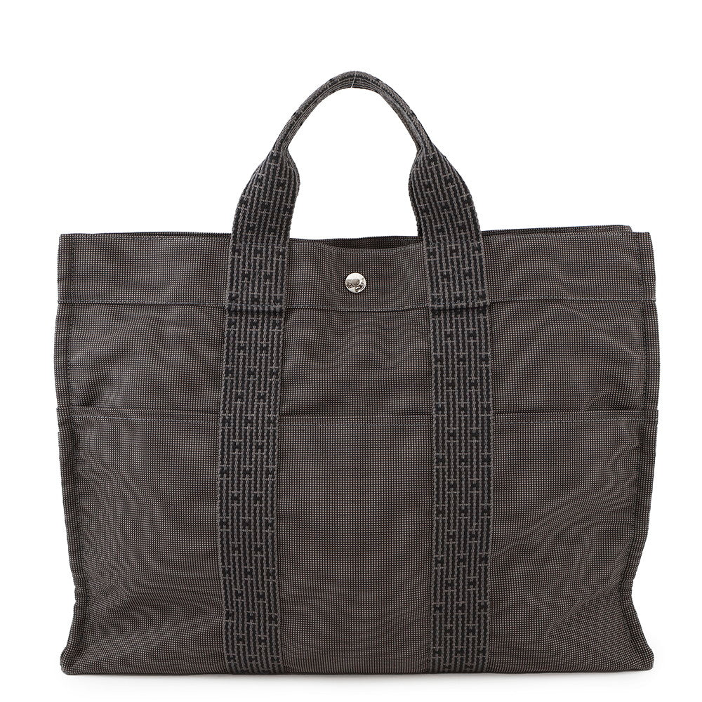 HERMES Her Line Gray Canvas Size MM