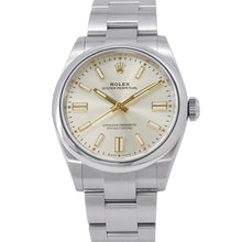 Load image into Gallery viewer, ROLEX Oyster Perpetual 41 W41mm Stainless Steel Silver Dial134300
