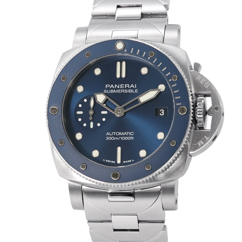 PANERAI Submersible W42mm Stainless Steel Blue DialPAM02068