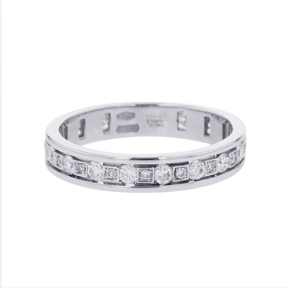 Damiani Belle Epoque Ring Size Approximately No. 1020059742 18K White Gold