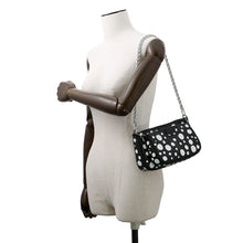 Load image into Gallery viewer, LOUIS VUITTON LV x YK Multi・Pochette Accessoires NoirM46410 Monogram Empreinte Leather Infinity Dot
