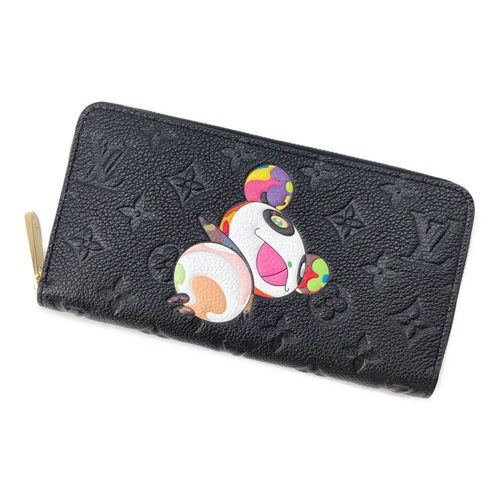 LOUIS VUITTON LV × TM Zippy Wallet_Japan Limited Edition NoirM14160 Monogram Empreinte Leather