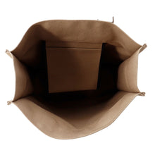 将图像加载到图库查看器中，HERMES Etrivieres Shopping Beige Marfa/Black Towargoelan Vache Hunter Leather
