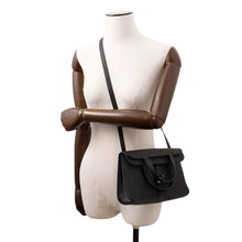 Load image into Gallery viewer, HERMES ★Halzan Black Taurillon Clemence Size 25
